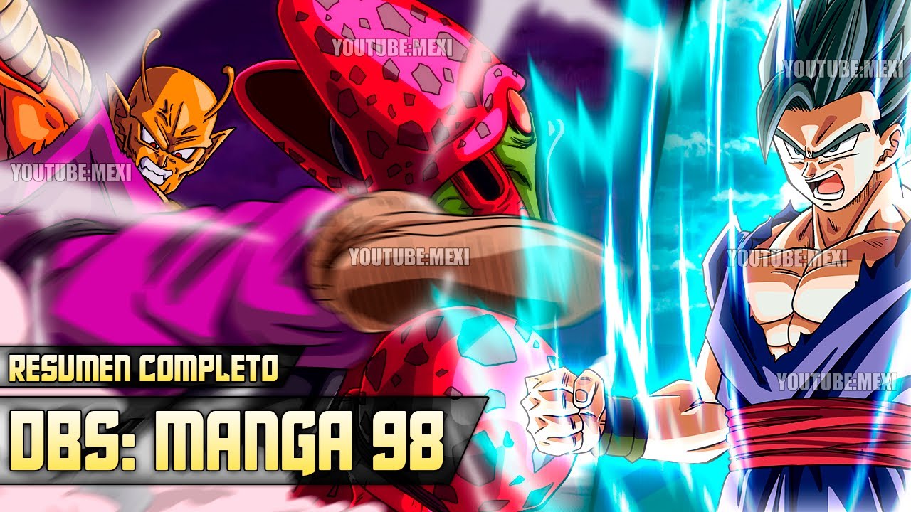 Dragon Ball Super Manga 98 RESUMEN COMPLETO  Gohan y Piccolo SOMETEN a  Cell MAX - BiliBili