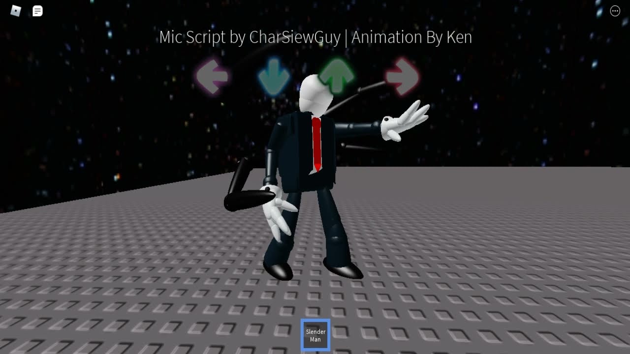 Roblox FNF  Slender Man Animation - BiliBili