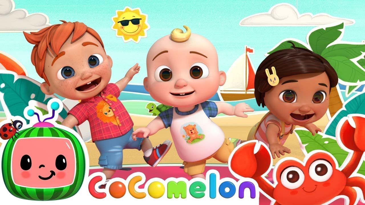 Playdate at the Beach Song + MORE CoComelon Nursery Rhymes & Beach