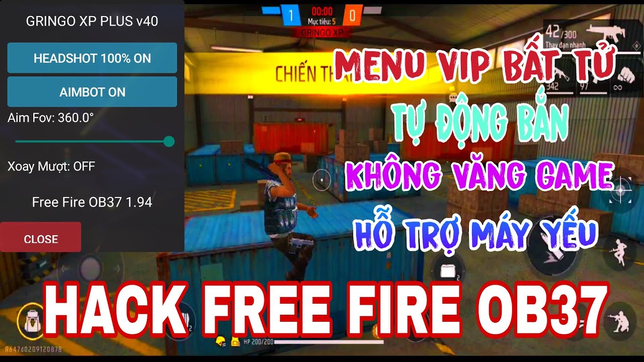 Hướng Dẫn Hack Free Fire Max 2.68.X OB31 IOS ( Menu DL