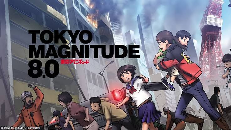 DVD Anime Tokyo Magnitude 8.0 TV 1-11 End English Subtitle Tracking  Shipping