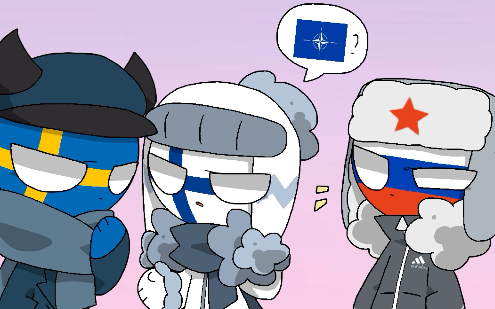 Countryhumans] Animation Of Ironic Metaphor Of The US - BiliBili