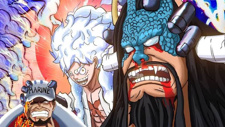 LUFFY GEAR 5 VS KAIDO (One Piece) FINALL FIGHT HD - BiliBili