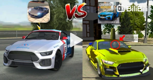 car parking multiplayer vs car driving online & funny 🤣 moments