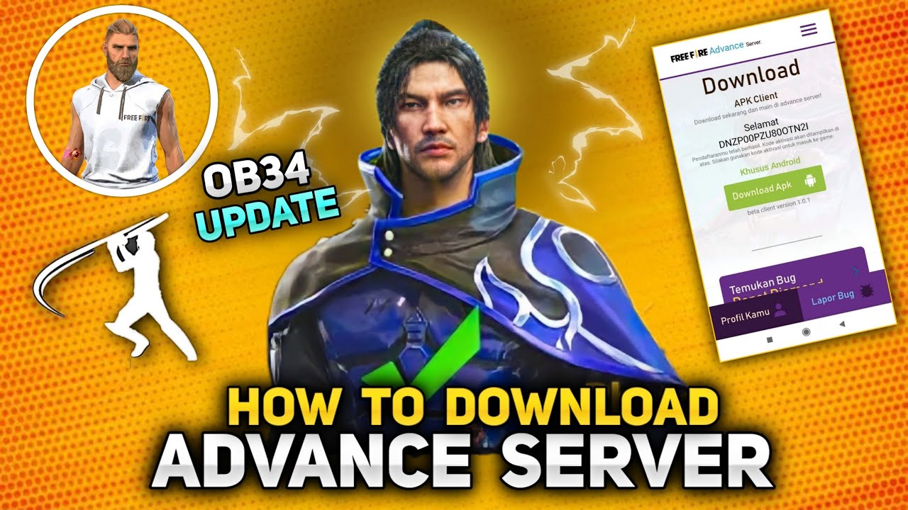 Descargar FF-Advance.ff.Garena.Com OB34 APK v5.12 para Android 2023