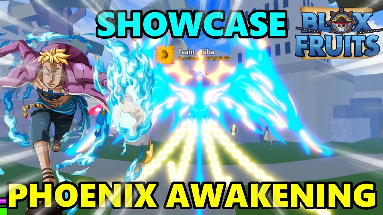 Phoenix Awakening on Blox Fruits Update 17.2 - BiliBili