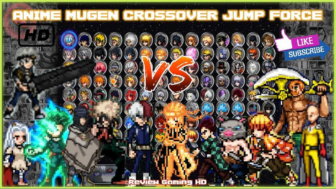 Android] New Anime Crossover MUGEN 290+ Characters