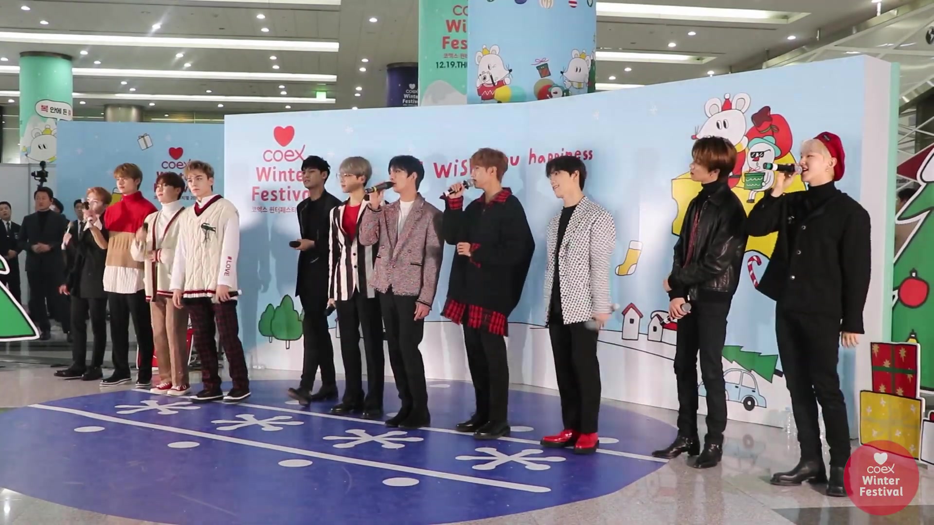 191224 COEX Winter Festival Wish Stage: SEVENTEEN Campfire Zero