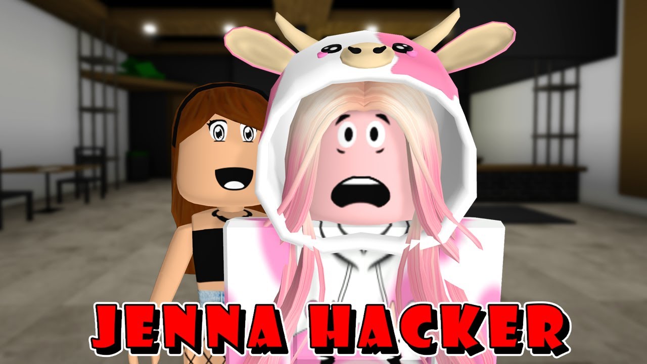 I GOT HACKED BY JENNA in ROBLOX BROOKHAVEN! 