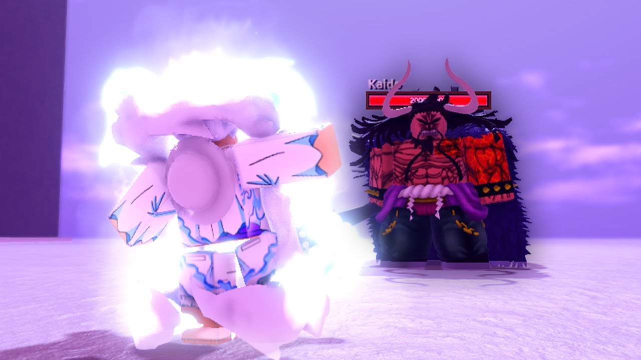 Obtaining GEAR 4 And Becoming Luffy in One Piece Roblox 