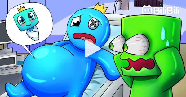 Baby BLUE is So Sad With Baby RED! Rainbow Friends ANIMATION