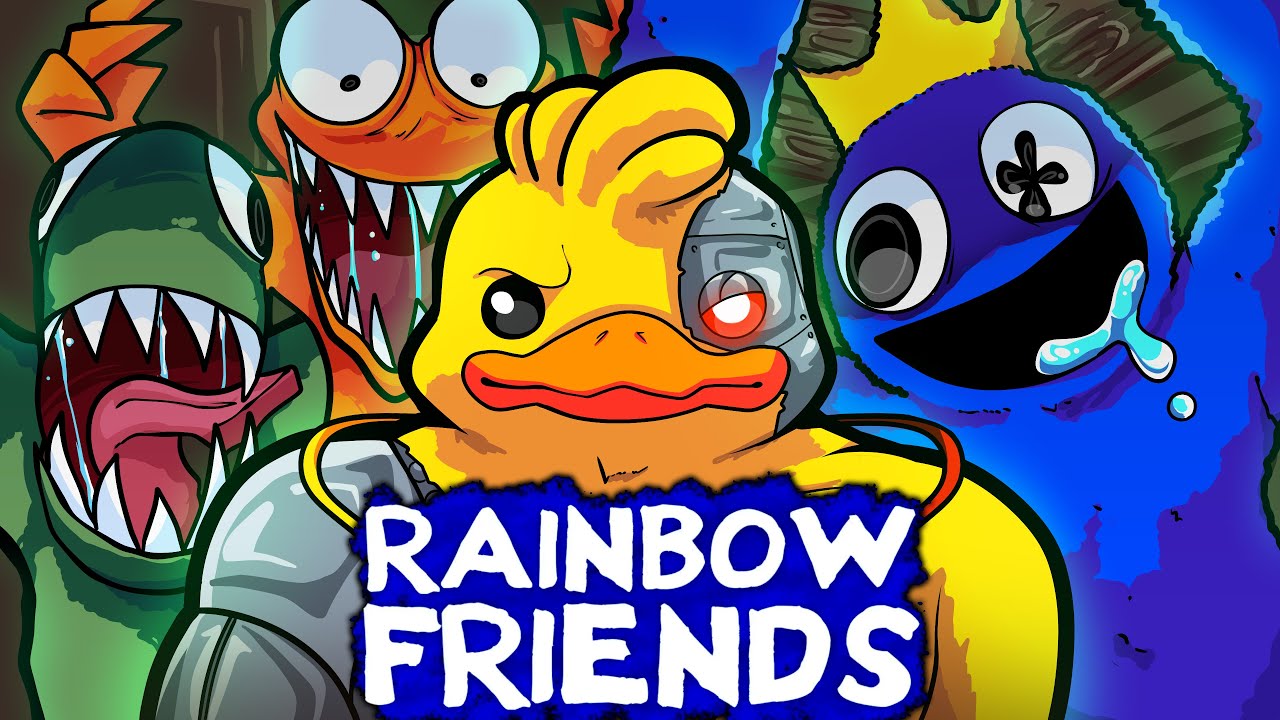 Eu RE-CRIEI o RAINBOW FRIENDS INTEIRO! - BiliBili