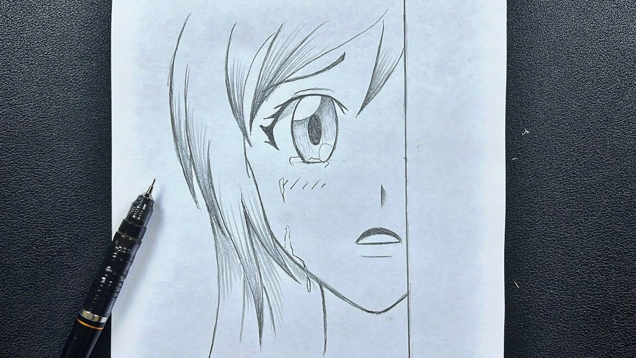 prompthunt Made this pencil drawing of an anime girl art pencil  instragramart drawing