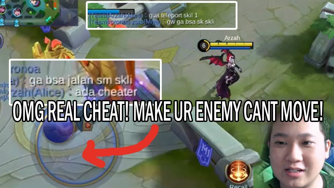 WOW NEW CHEAT IN MLBB? FREEZE THE ENEMIES! 