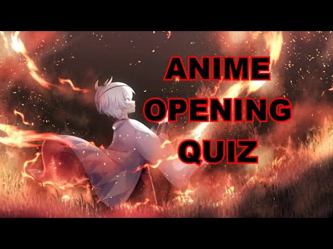 ANIME OPENING QUIZ - PRE CHORUS EDITION - 25 OPENINGS + 5 BONUS ROUNDS -  BiliBili