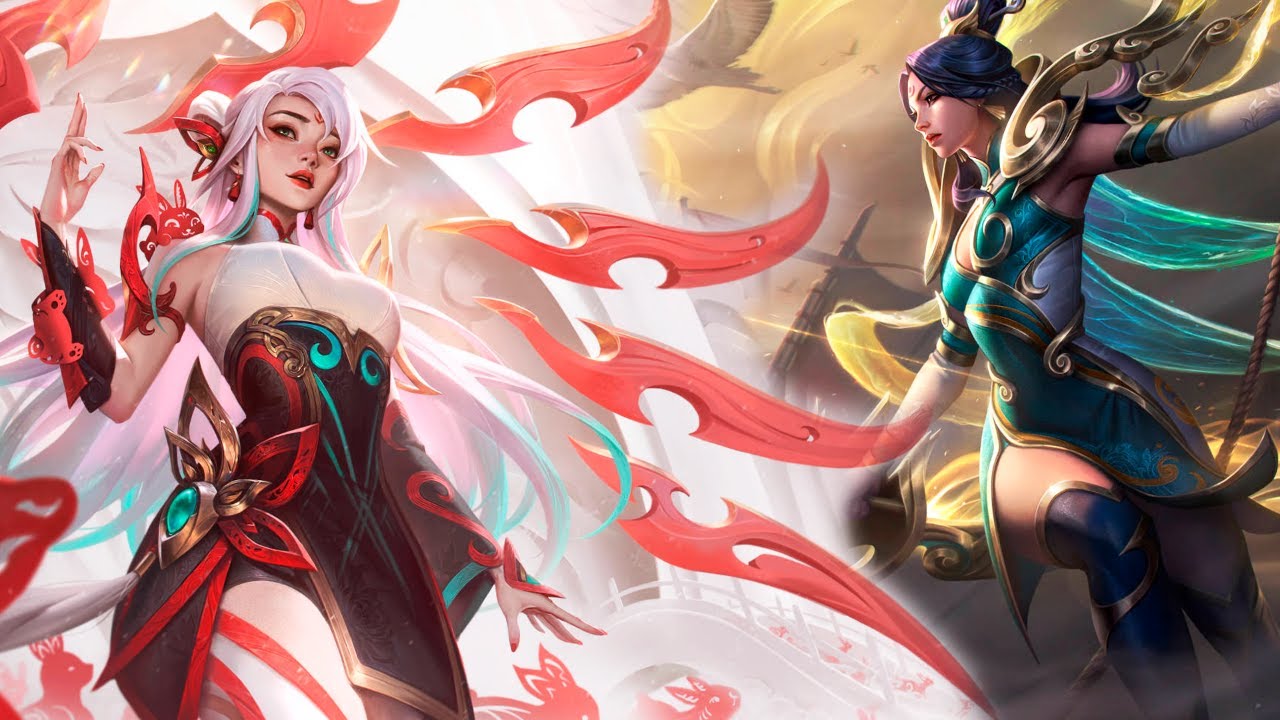 Lunar Revel 2023 Skins for Ashe, Qiyana, Thresh, and more