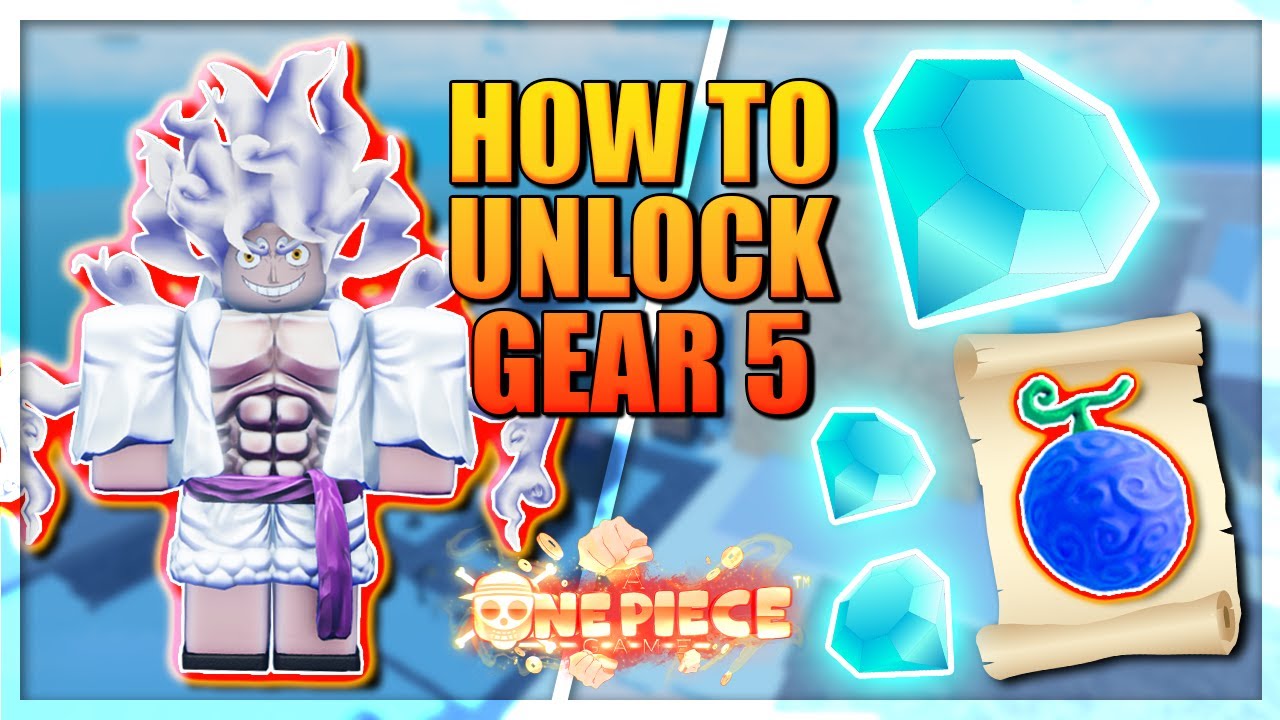 AOPG]COMO PEGAR O GEAR SECOND - A One Piece Game - ROBLOX 