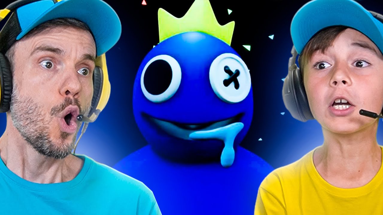 BRANCOALA VIROU O AZUL BABÃO NO ROBLOX RAINBOW FRIENDS 