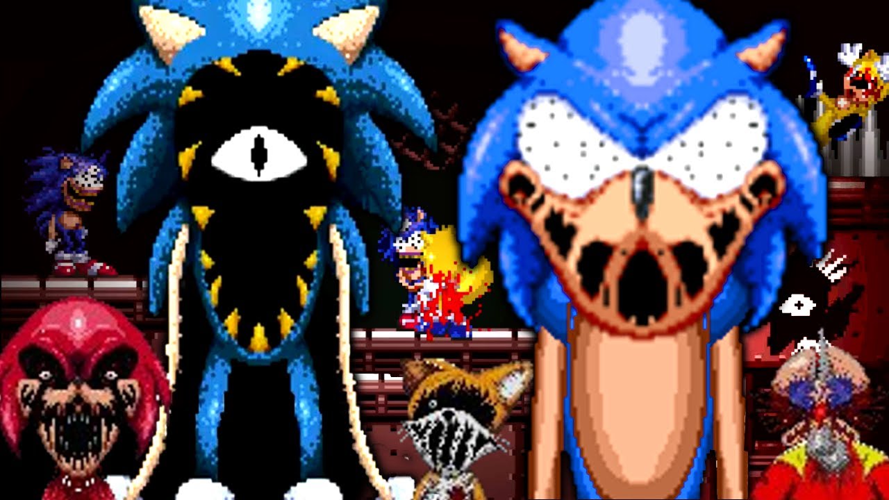 SONIC.EYX NEW GAME OVER SCENE 