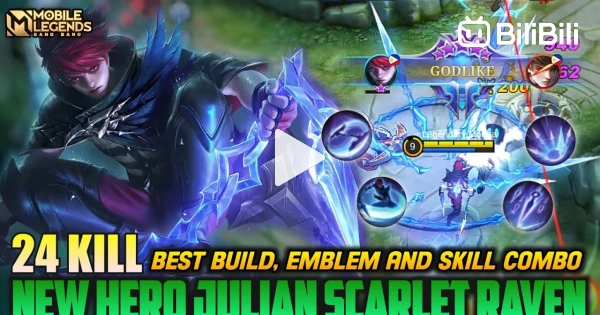 Julian Mobile Legends, Next New Hero Julian Gameplay - Mobile Legends Bang  Bang - BiliBili