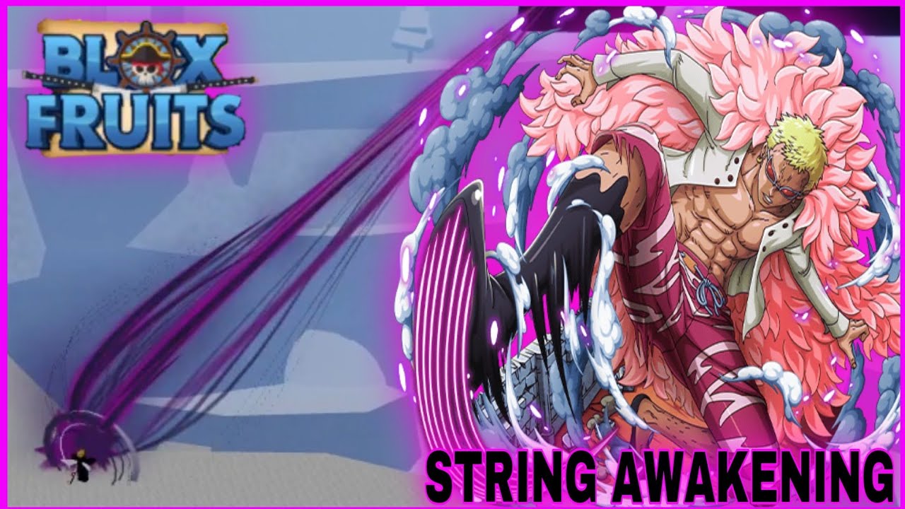 UNLOCK ALL STRING AWAKENING SKILL + SHOWCASE IN BLOX FRUITS - PART 26 -  BiliBili