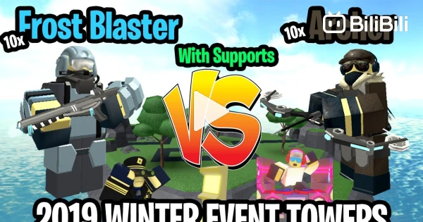 If Frost Blaster Had Ability (TDS MEMES) - Roblox - BiliBili