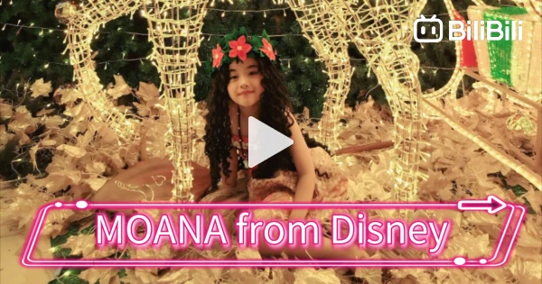 Kucing Tembem Cosplay MOANA senyata ini 😍 - BiliBili