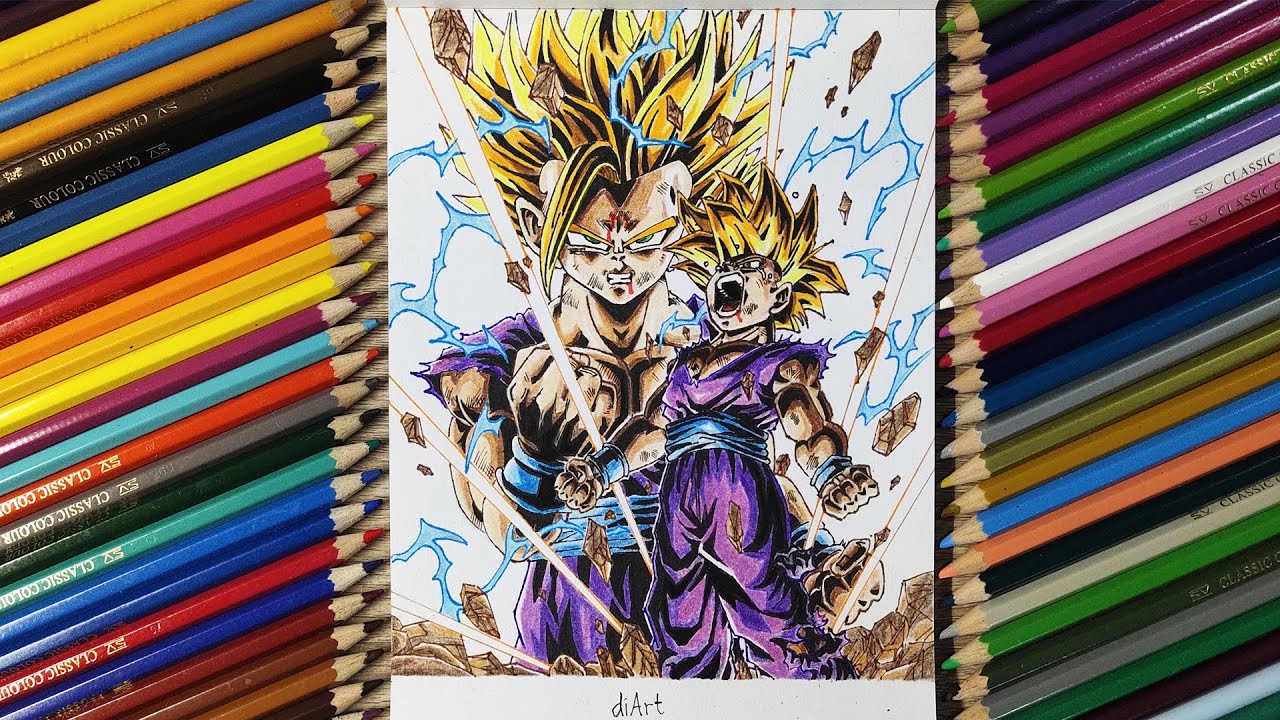 Gohan the Super Saiyan Blue 2 by ANi_