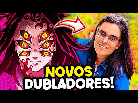 GUILHERME BRIGGS em DEMON SLAYER! VEJA TODOS os OS NOVOS DUBLADORES da 3  TEMPORADA! - BiliBili