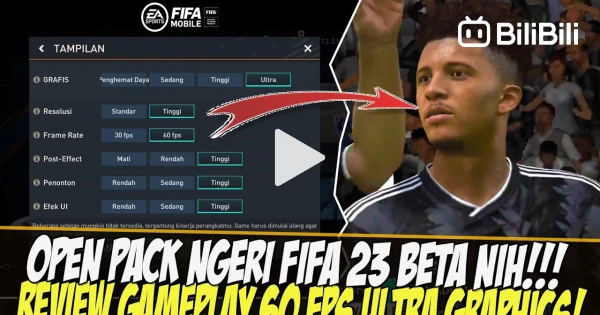 FIFA 23 MOBILE BETA GAMEPLAY  ULTRA GRAPHICS [60 FPS] 