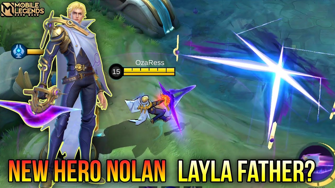 New Hero Nolan Gameplay - Mobile Legends Bang Bang 