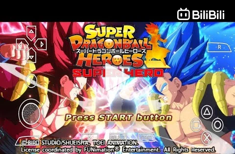 NOVO Dragon Ball Super Super Hero V1 com Textura BT3, Com Menu