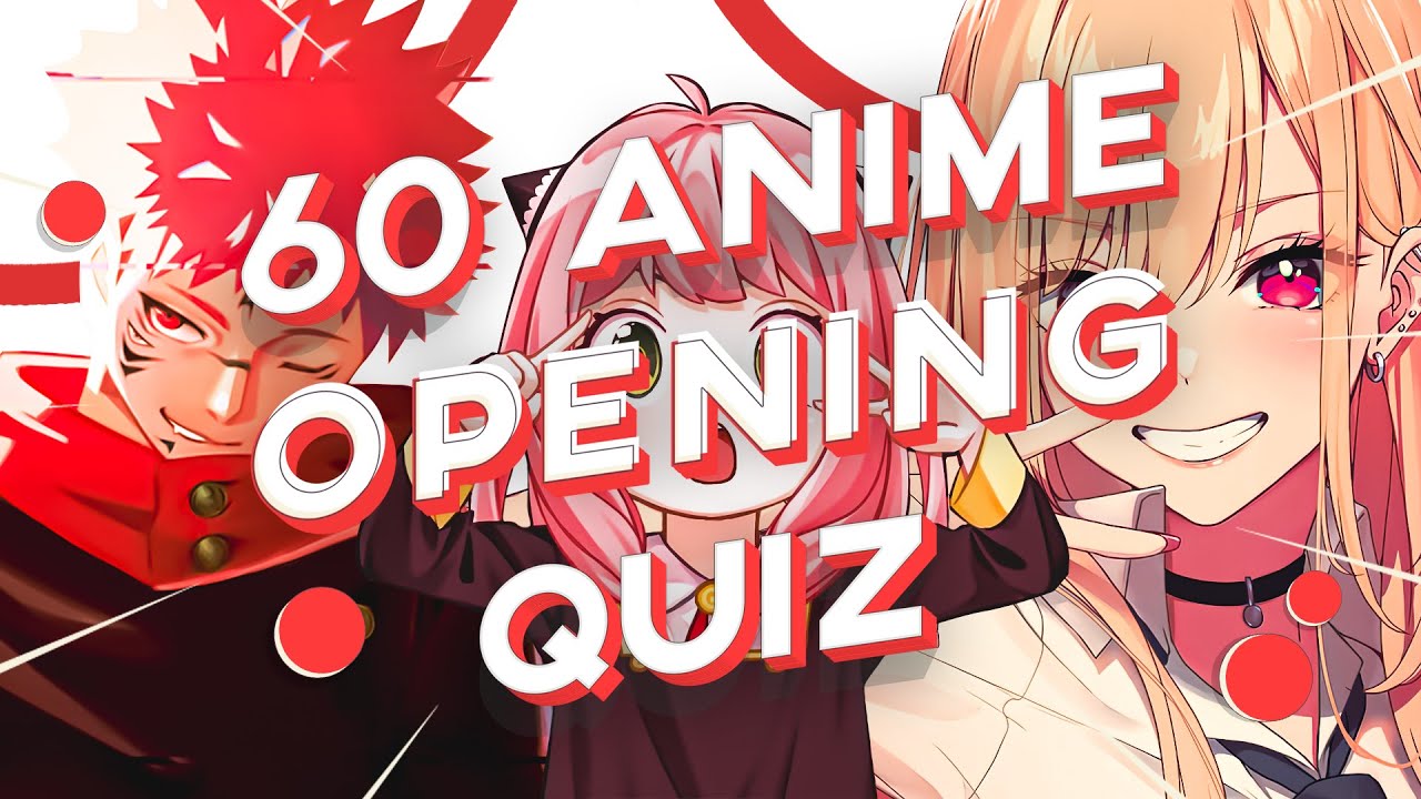 GUESS THE ANIME OPENING QUIZ - LYRICS EDITION - 40 SONGS + HARD BONUS -  BiliBili