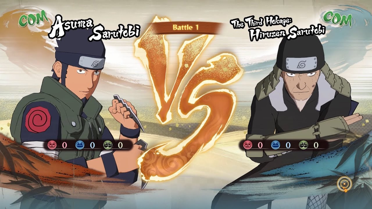 Hiruzen Sarutobi (Combat form) the Third Hokage Naruto Series