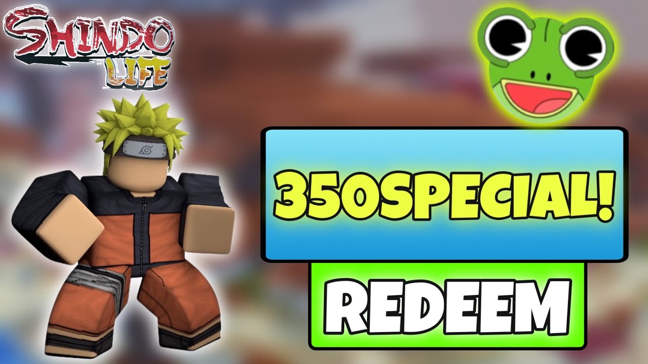 350 SPINS CODIGO SHINDO LIFE - SHINOBI LIFE 2 