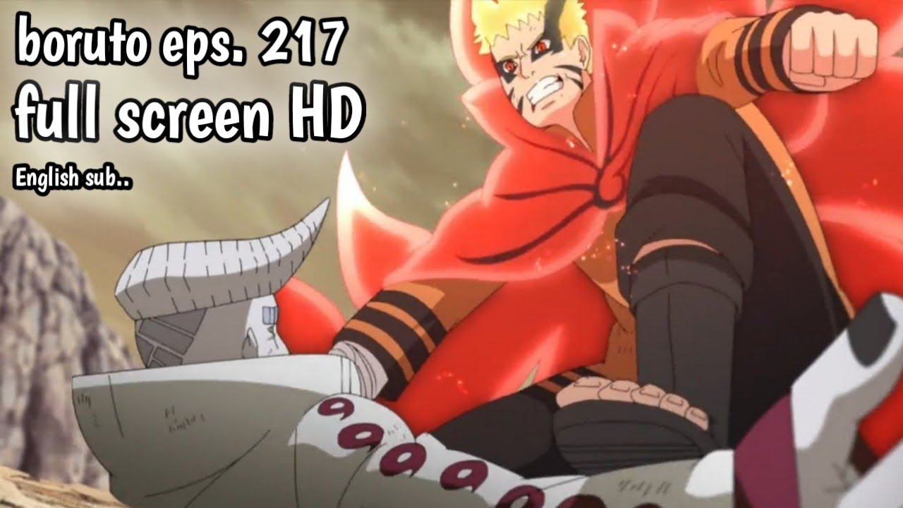 Boruto EP 217 : r/Boruto