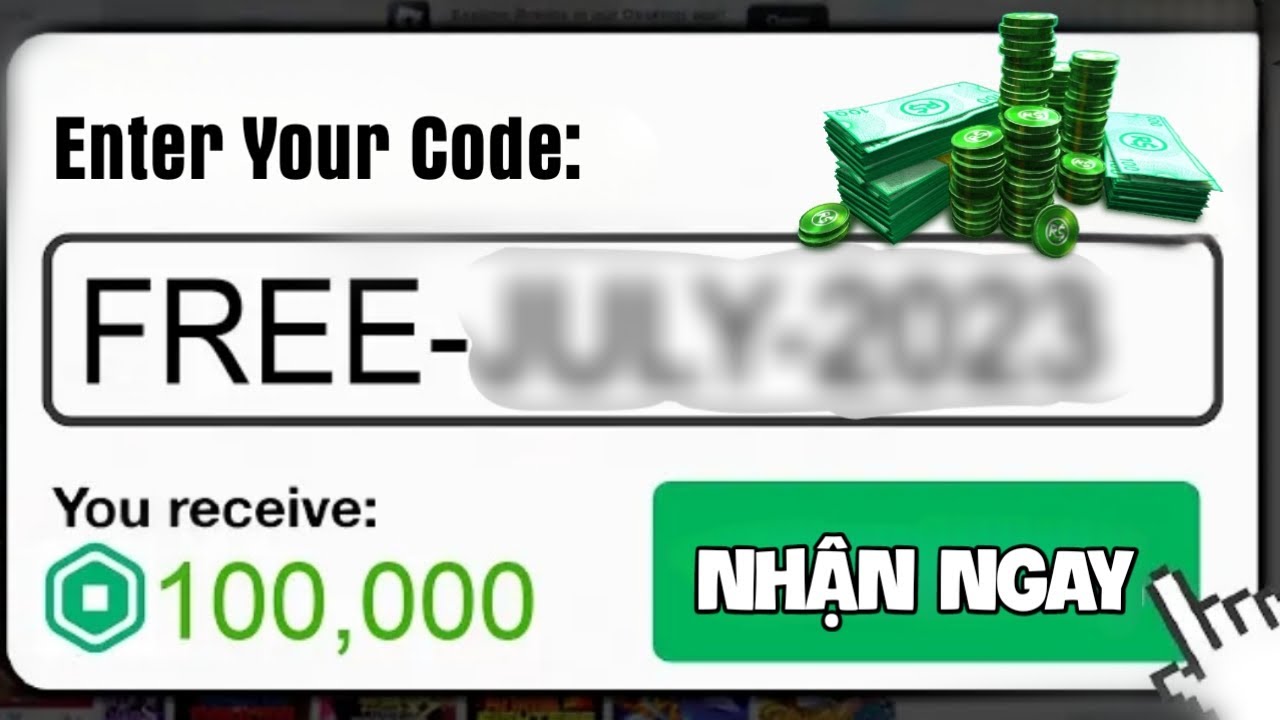 Roblox - Robux Rocash Codes (July 2023)