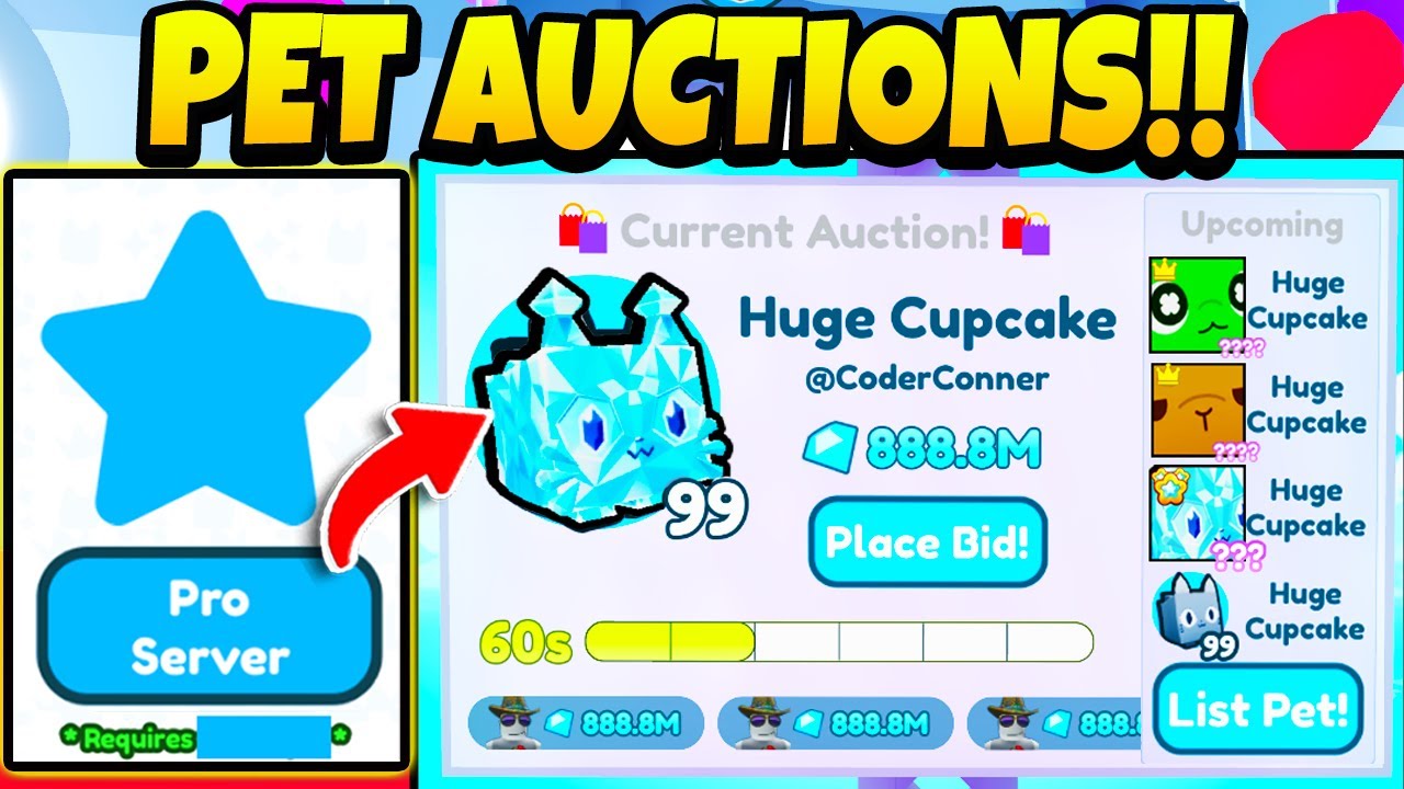 The AUCTION UPDATE Is HERE In Pet Simulator X! 