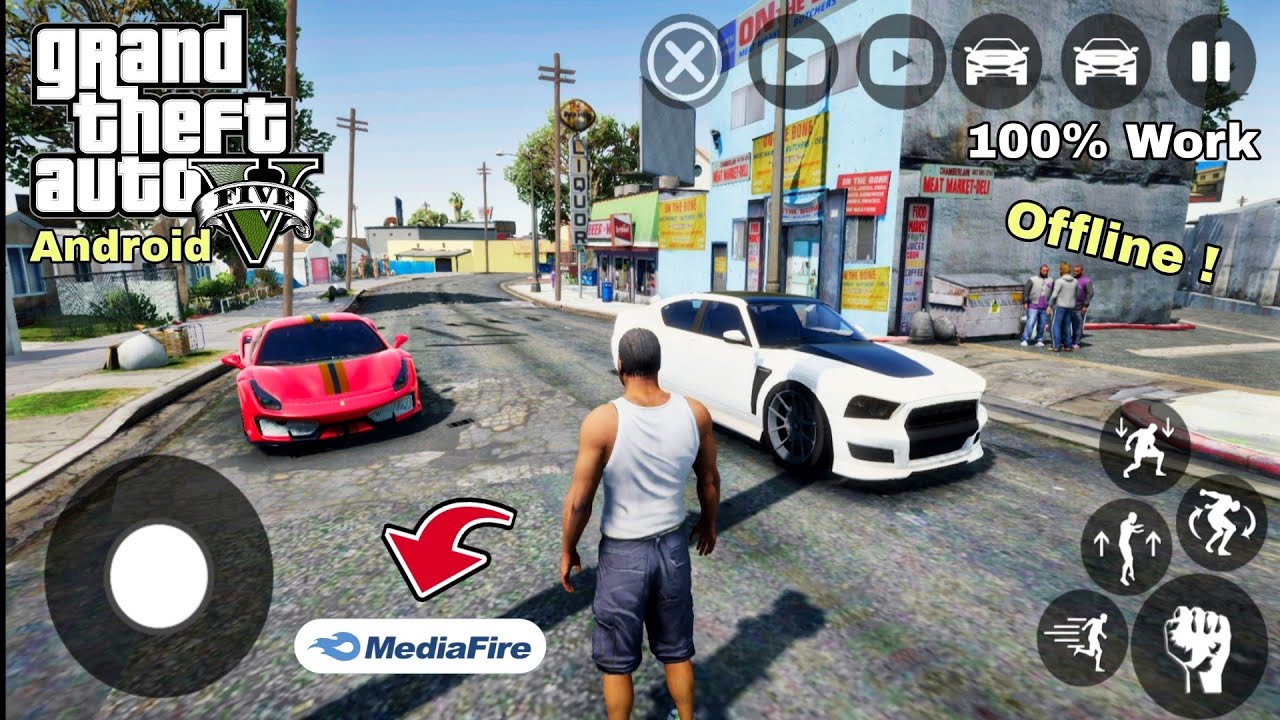 GTA 5 Android FanMade Beta Gameplay, Download GTA V APK