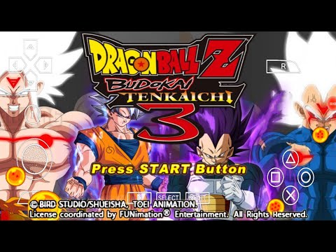 DRAGON BALL Z BUDOKAI TENKAICHI 3 anime war vs af