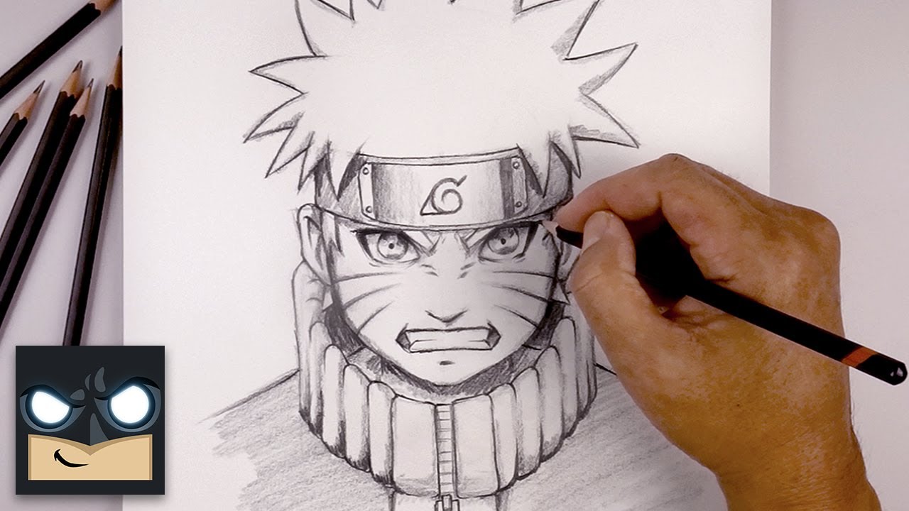 Pencil Drawing - Naruto 