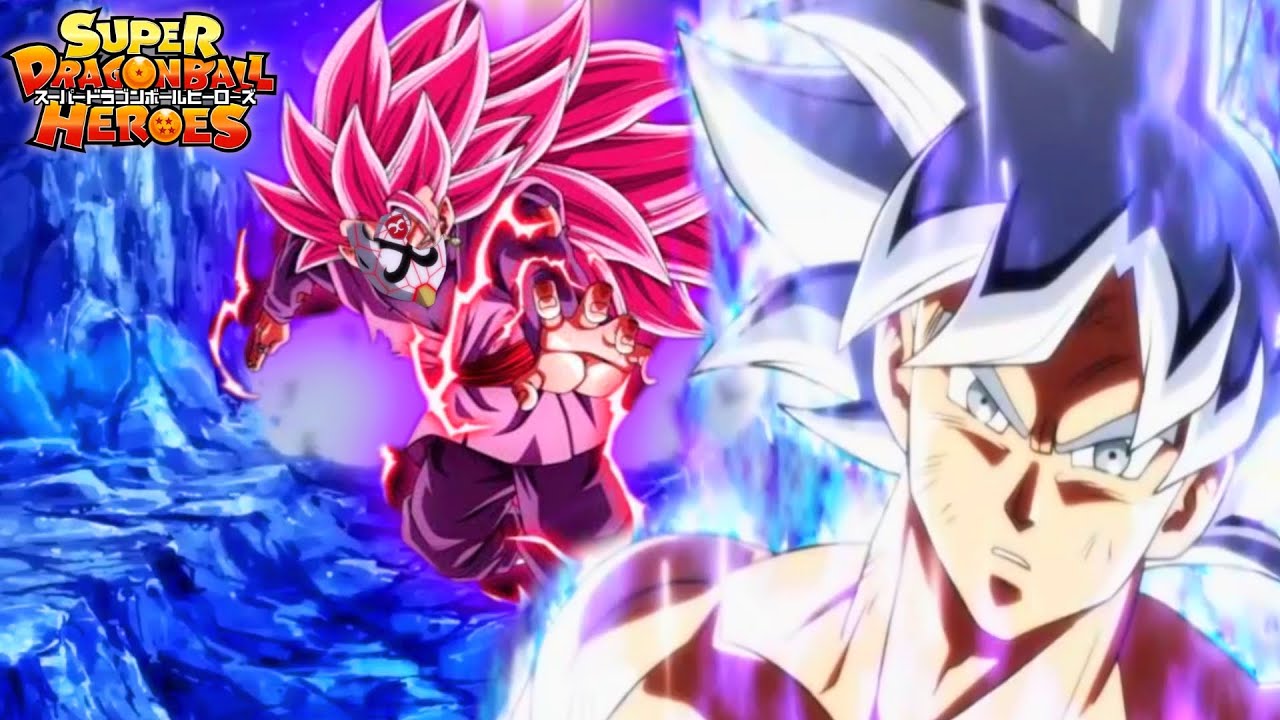 Gogeta Super Saiyan Blue Fusion With Gogeta Super Saiyan 4 Super Dragon  Ball Heroes!!! - BiliBili