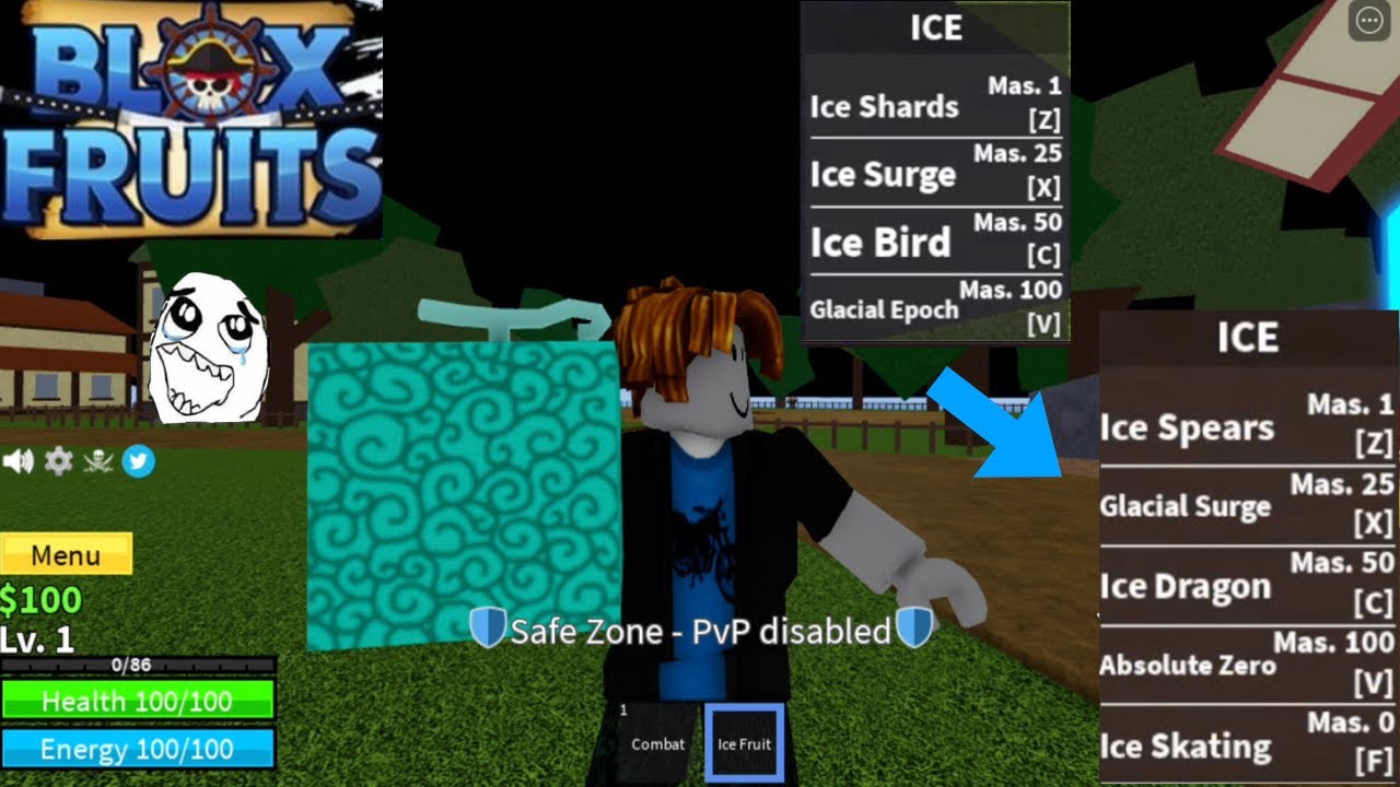 ice fruit v1 1 to 700 NOOB TO PRO - Blox Fruits 