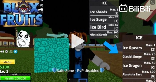 ice fruit v1 1 to 700 NOOB TO PRO - Blox Fruits 