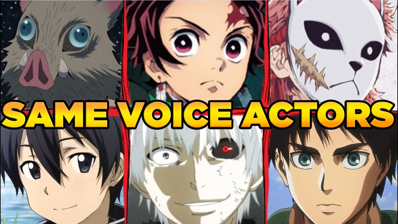 Anime voice actors | Anime Amino