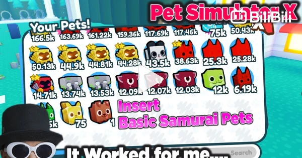 Pet Simulator X (MYTHICAL PETS) ALL NEW SECRET UPDATE CODES!? Roblox Pet  Simulator X! 💎x3 - BiliBili