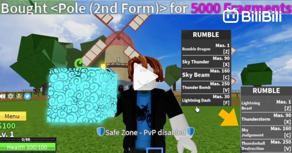 How To Be Good With Rumble  Blox Fruit Guide 