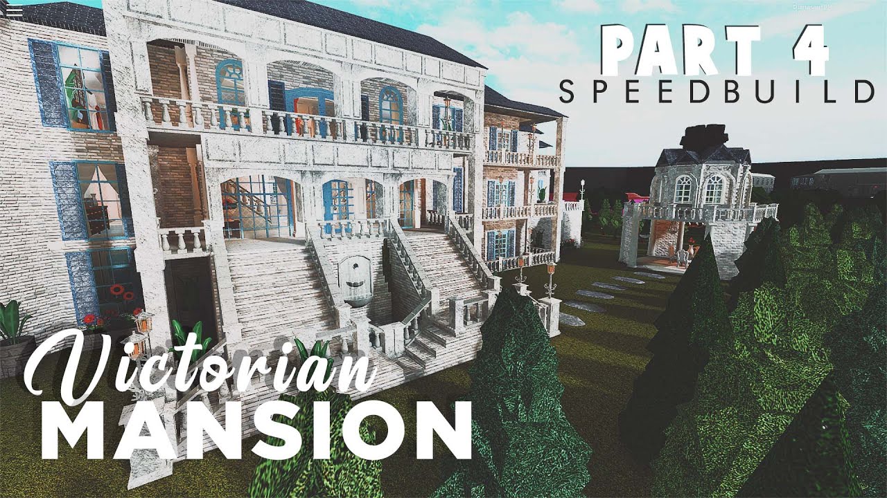 Paying someone to make me a victorian style mansion/castle or this  speedbuild