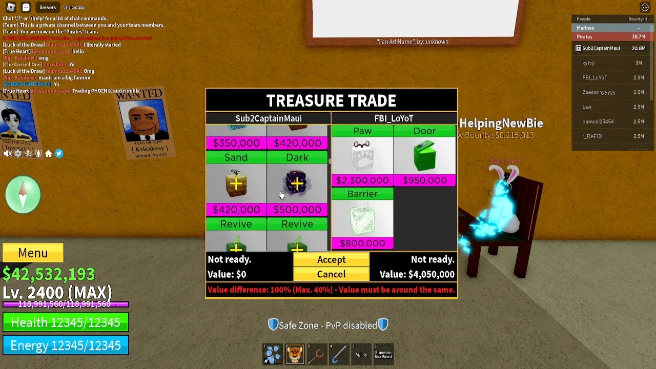 How to Trade Blox Fruits - Update 15