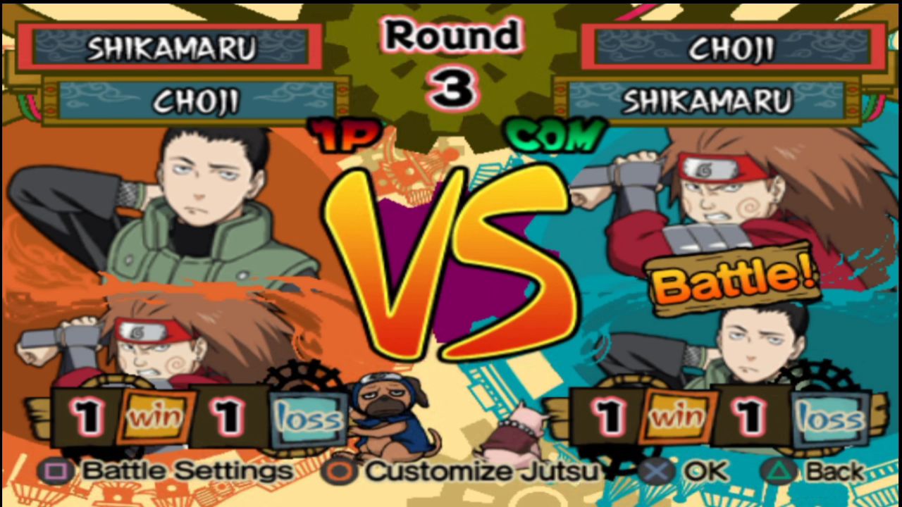 Naruto Shippuden: Ultimate Ninja 5 Gameplay and Settings AetherSX2